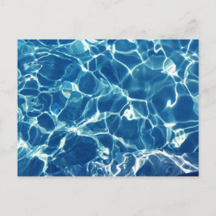 Sparkling Blue Water Postcard