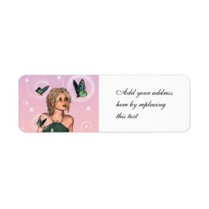 Sparkling Butterfly Fairy Fantasy Art
