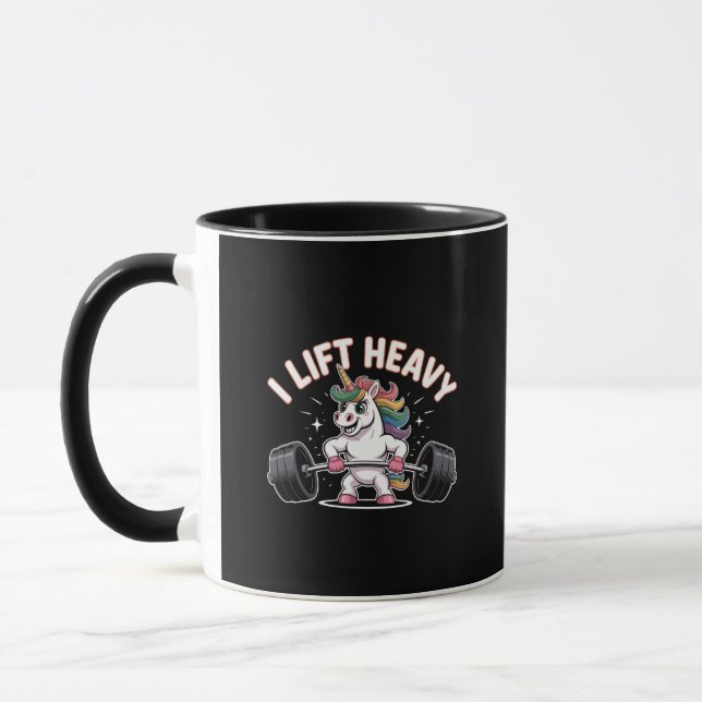 Sparkling Cat Love Mug (Left)
