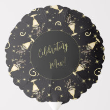 Sparkling Celebration-Libations in Gold & Black