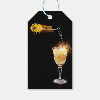 Sparkling Champagne Gift Tag