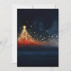 Sparkling Christmas Tree 7  Invitation