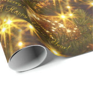 Sparkling Christmas Wrapping Paper