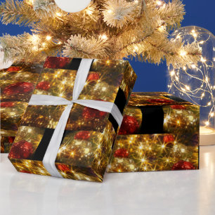 Sparkling Christmas Wrapping Paper