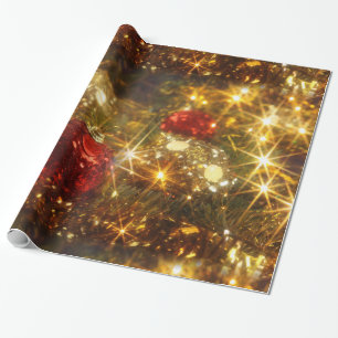 Sparkling Christmas Wrapping Paper