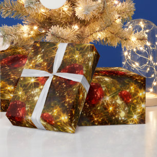 Sparkling Christmas Wrapping Paper