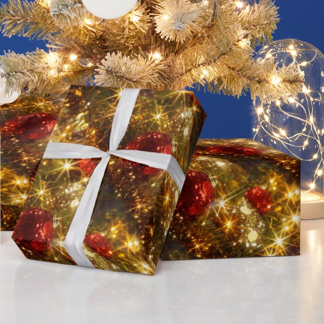 Sparkling Christmas Wrapping Paper (Holidays)