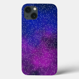 Sparkling Cosmic Night Sky Aesthetic Phone Case
