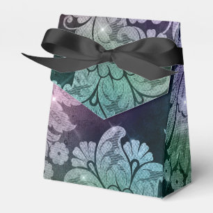 Sparkling Damask Favour Box