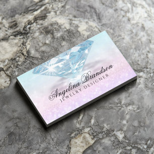 Sparkling Diamond Jeweler Jewelry Designer_3 Business Card