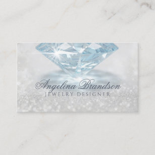 Diamond Business Cards | Zazzle UK