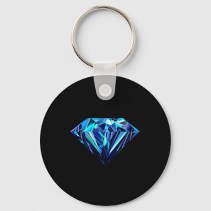 Sparkling diamond key ring