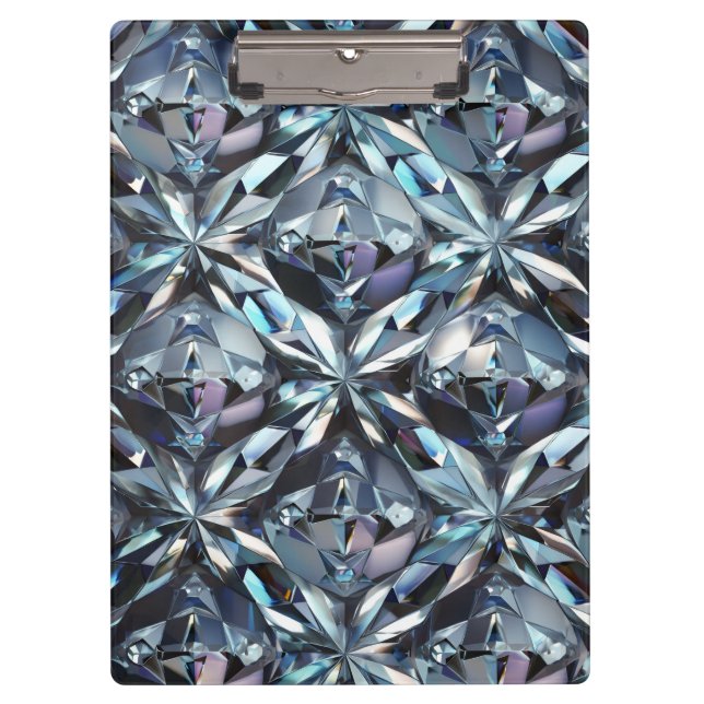 Sparkling Diamonds Clipboard (Front)