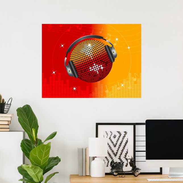 Sparkling Disco Ball Poster (Creator Uploaded)