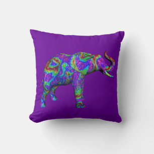 Sparkling Elephant Cushion