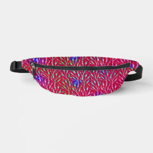 Sparkling Fireworks Party Pattern Bum Bags