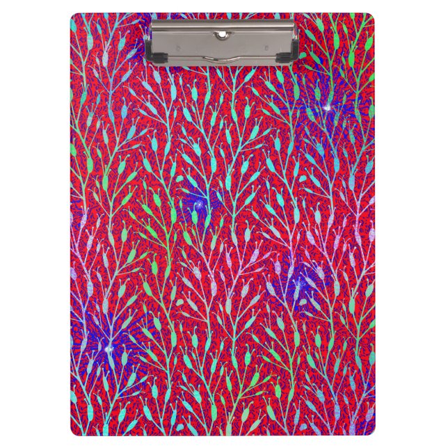 Sparkling Fireworks Party Pattern  Clipboard (Front)