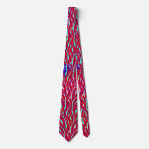 Sparkling Fireworks Party Pattern Tie