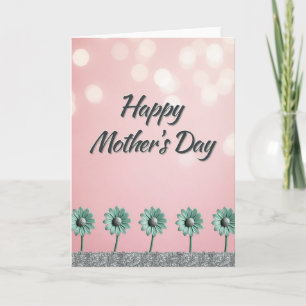 Sparkling Floral Love Card