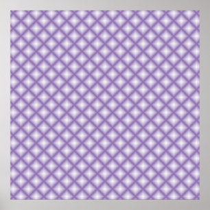 Sparkling Gem Tiles Choose Your Custom Colour Poster