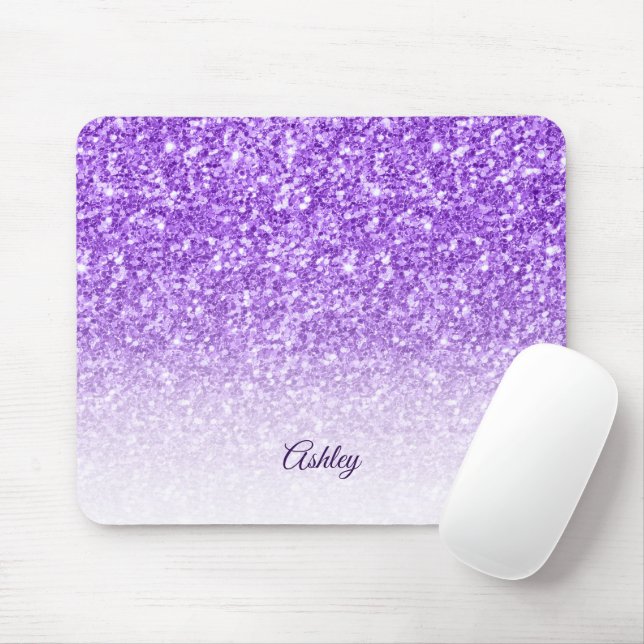 Sparkling Glitter Mouse Mat (With Mouse)