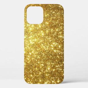Sparkling Gold Glitter iPhone / iPad case