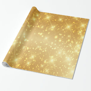 Sparkling Gold Wrapping Paper