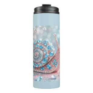 Sparkling Jewel Snail Thermal Tumbler