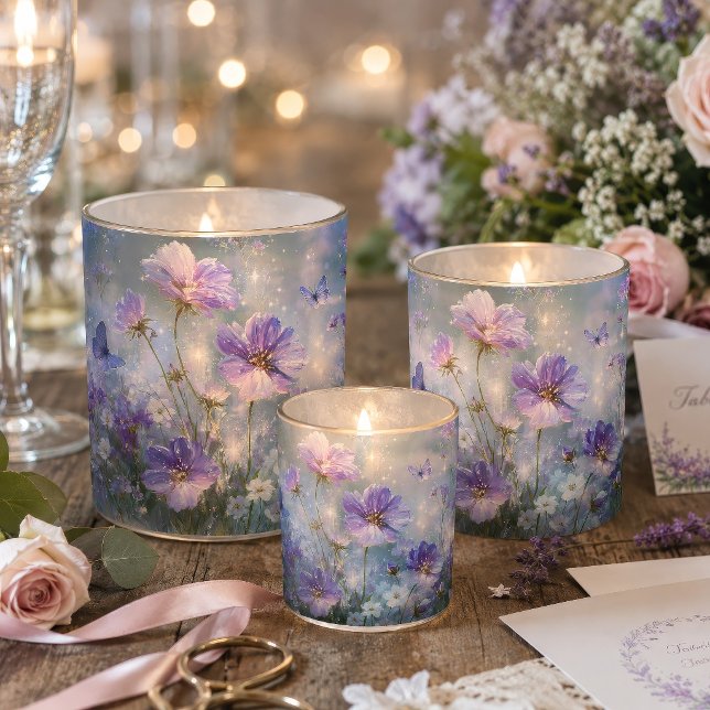 Sparkling Lavender Butterfly Meadow Decoupage Tissue Paper (Creator Uploaded)