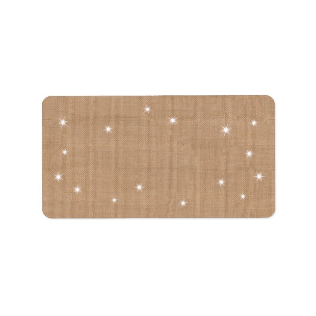 Sparkling Lights Address Label (Front)