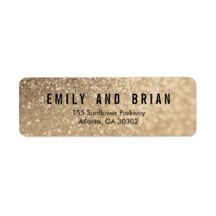 Sparkling Love Address Label