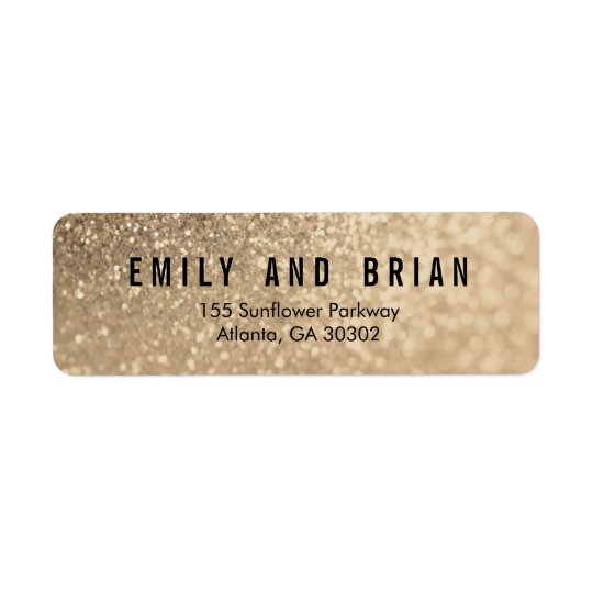 Sparkling Love Address Label
