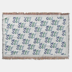 Sparkling Masks - Throw Blanket