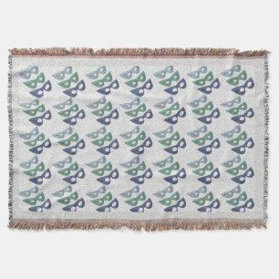 Sparkling Masks - Throw Blanket