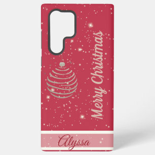 Sparkling Merry Christmas Ornament Samsung Galaxy Case