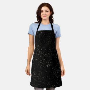 Sparkling Night Sky Apron