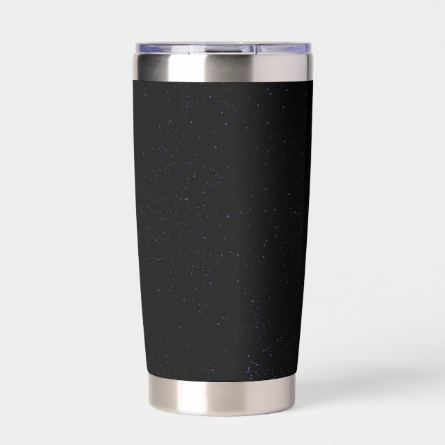 Sparkling Night Sky Insulated Tumbler (Front)