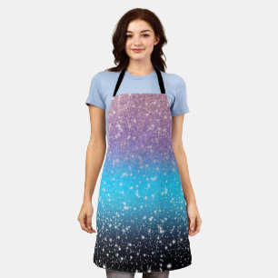 Sparkling Ombre shower in Blue Apron