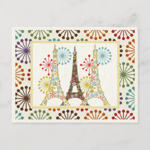 Sparkling Paris Postcard