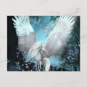 Sparkling Pegasus Postcard