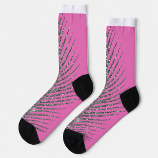 Sparkling Pink Glitter  Socks