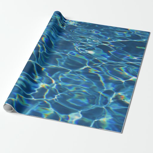 Image of Sparkling Pool Water Wrapping Paper