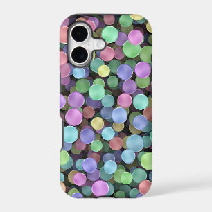 Sparkling Rainbow Polka Dots