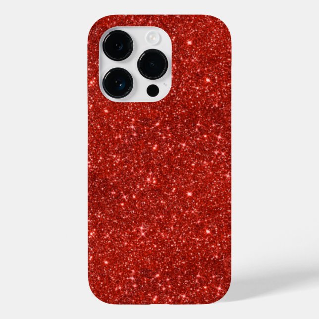 Sparkling Red Case-Mate iPhone Case (Back)