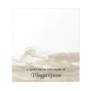 Sparkling Sand Pageant Stationery Small Notepad