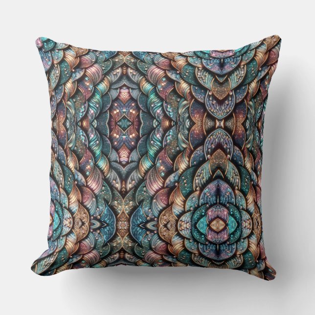 Sparkling Scales Cushion (Front)