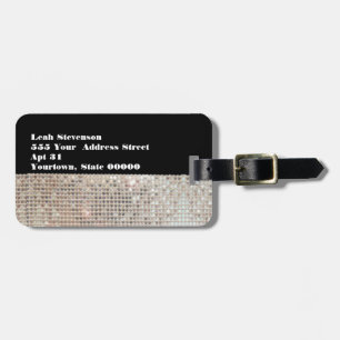 Sparkling Sequins Luggage Tag