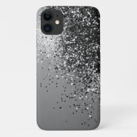 Sparkling Silver Gray Lady Glitter #1 #shiny