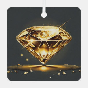 Sparkling Smile Metal Tree Decoration