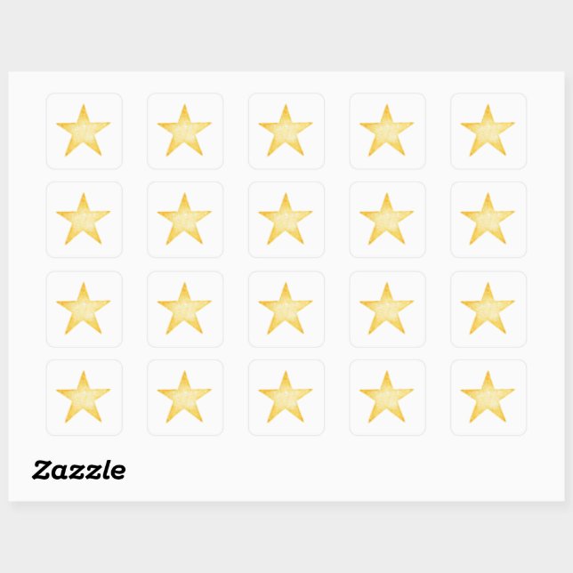 Sparkling Star Sticker (Sheet)